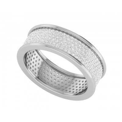 Divya Two Tone Diamond Band